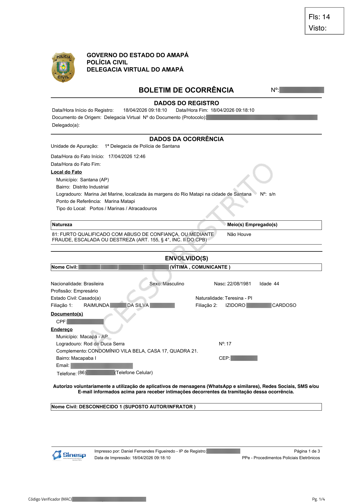 Página 14 de 00029463/2026