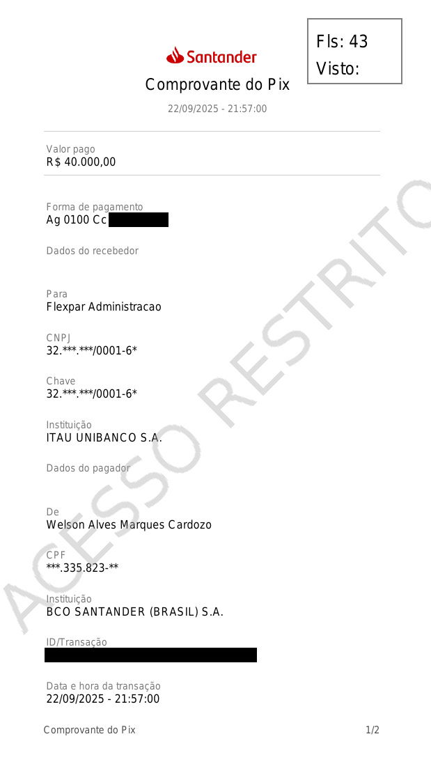 Página 43 — BO 29563/2026 — DRACO/PC-AP (peças selecionadas) (com dados sensíveis redigidos)